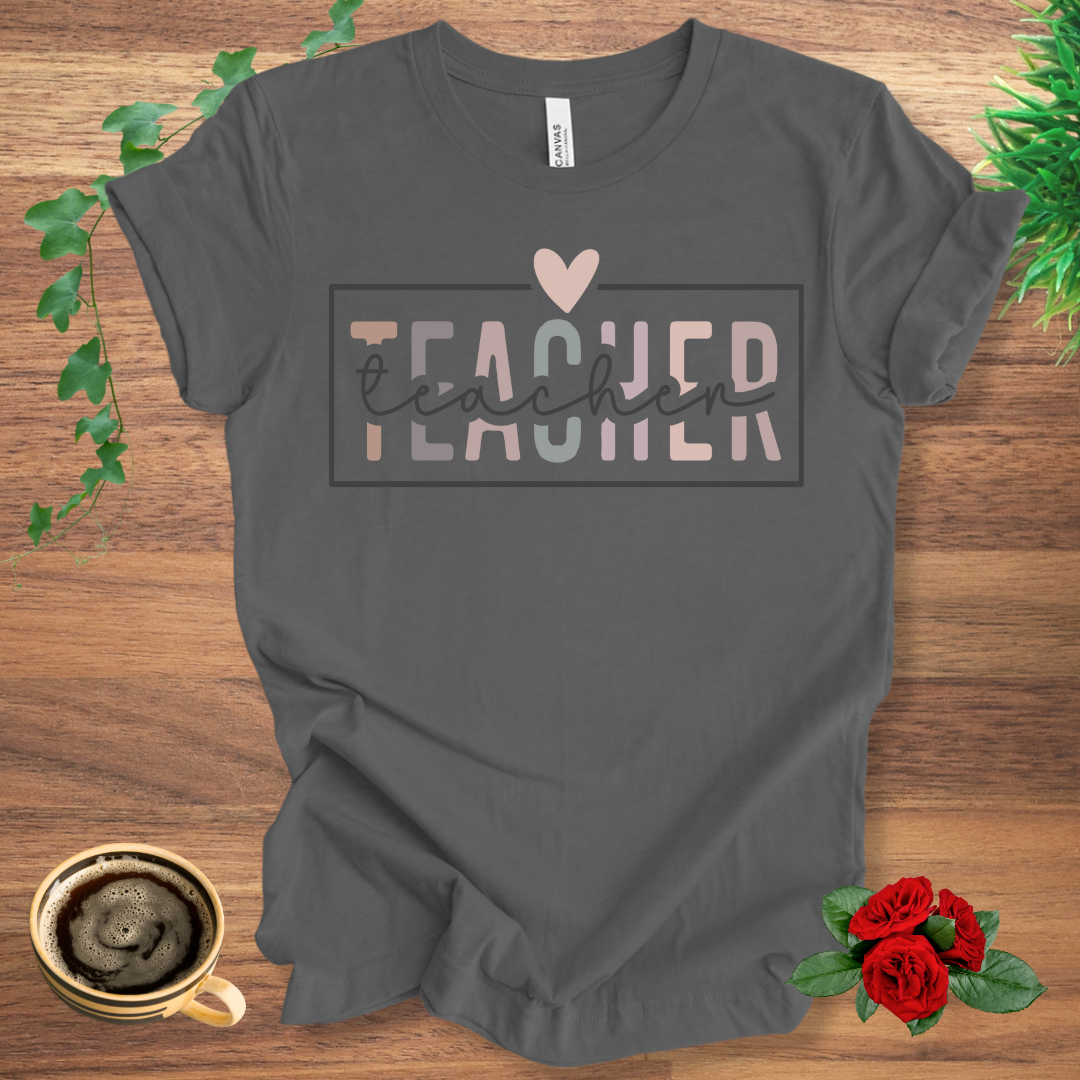 Teacher Script T-Shirt