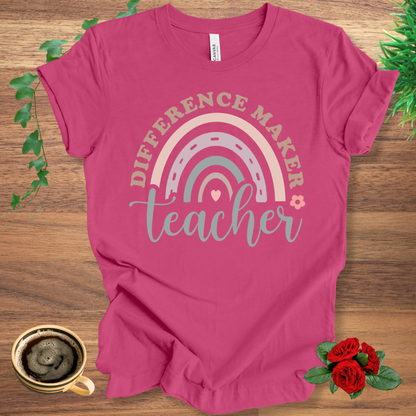 Teacher - Difference Maker T-Shirt