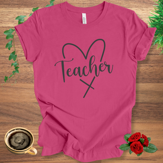 Teacher Heart T-Shirt