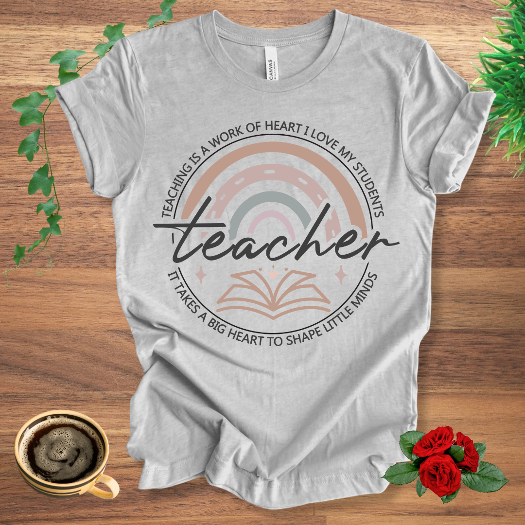 Teacher - Open Book T-Shirt