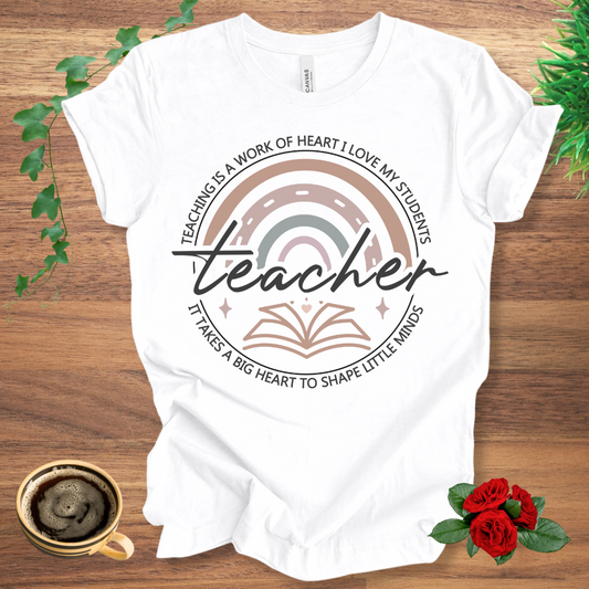 Teacher - Open Book T-Shirt