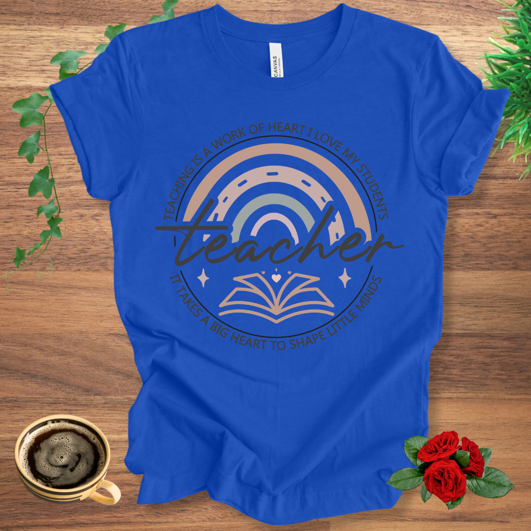 Teacher - Open Book T-Shirt