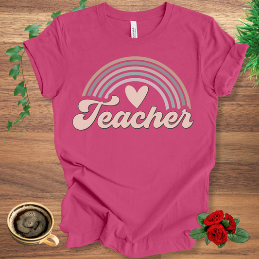 Teacher Rainbow T-Shirt