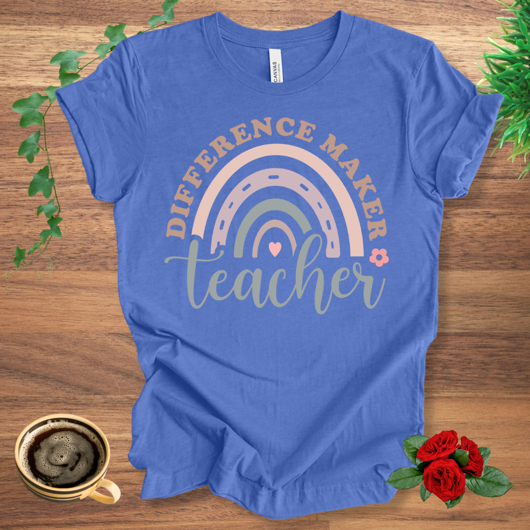 Teacher - Difference Maker T-Shirt