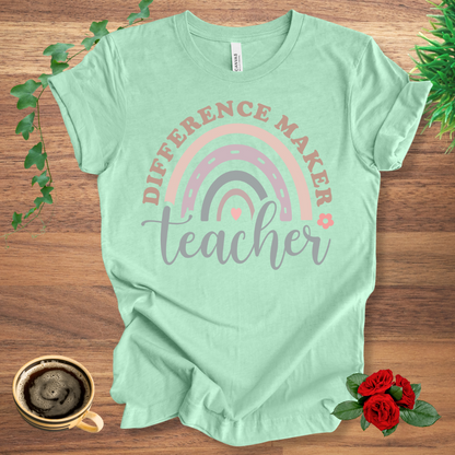 Teacher - Difference Maker T-Shirt