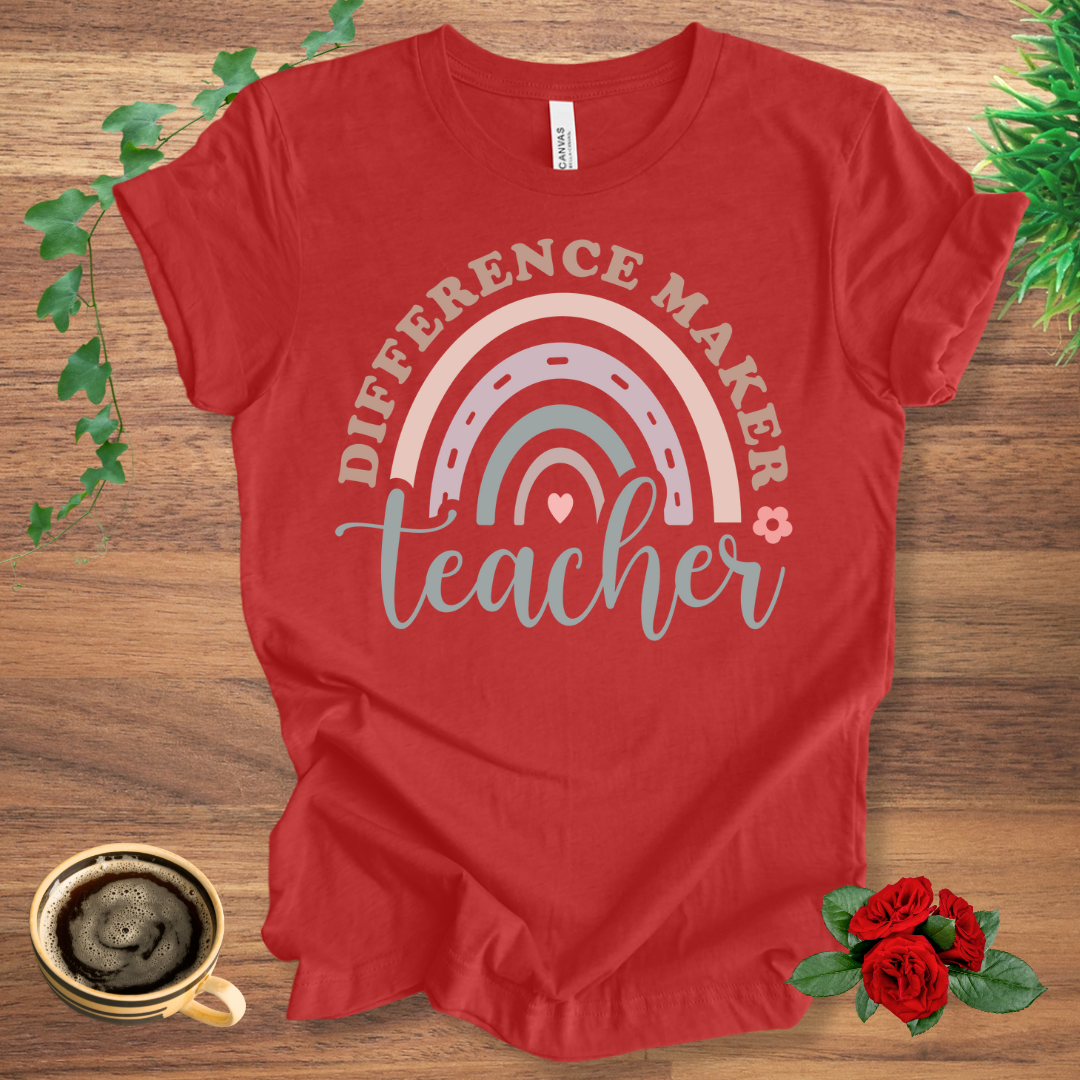 Teacher - Difference Maker T-Shirt