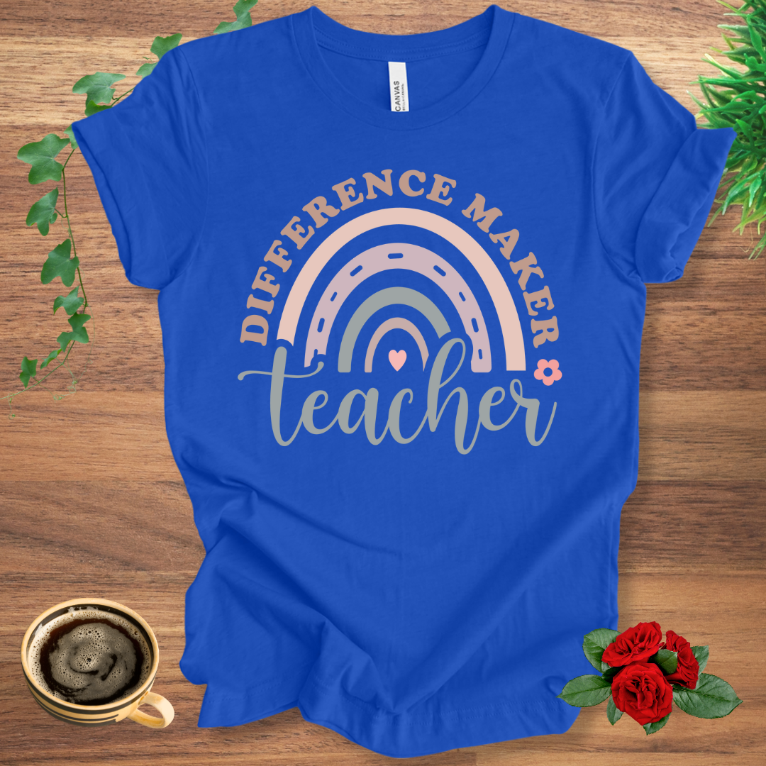 Teacher - Difference Maker T-Shirt