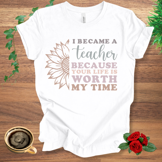 Become a Teacher T-Shirt