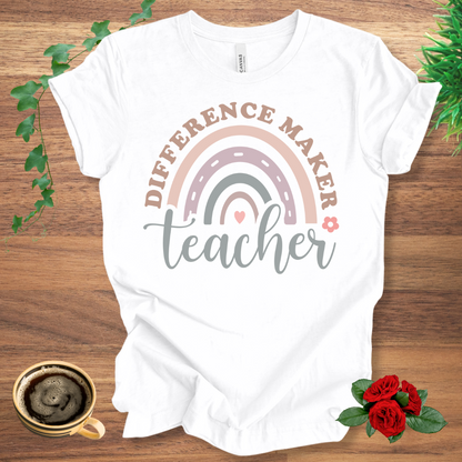 Teacher - Difference Maker T-Shirt